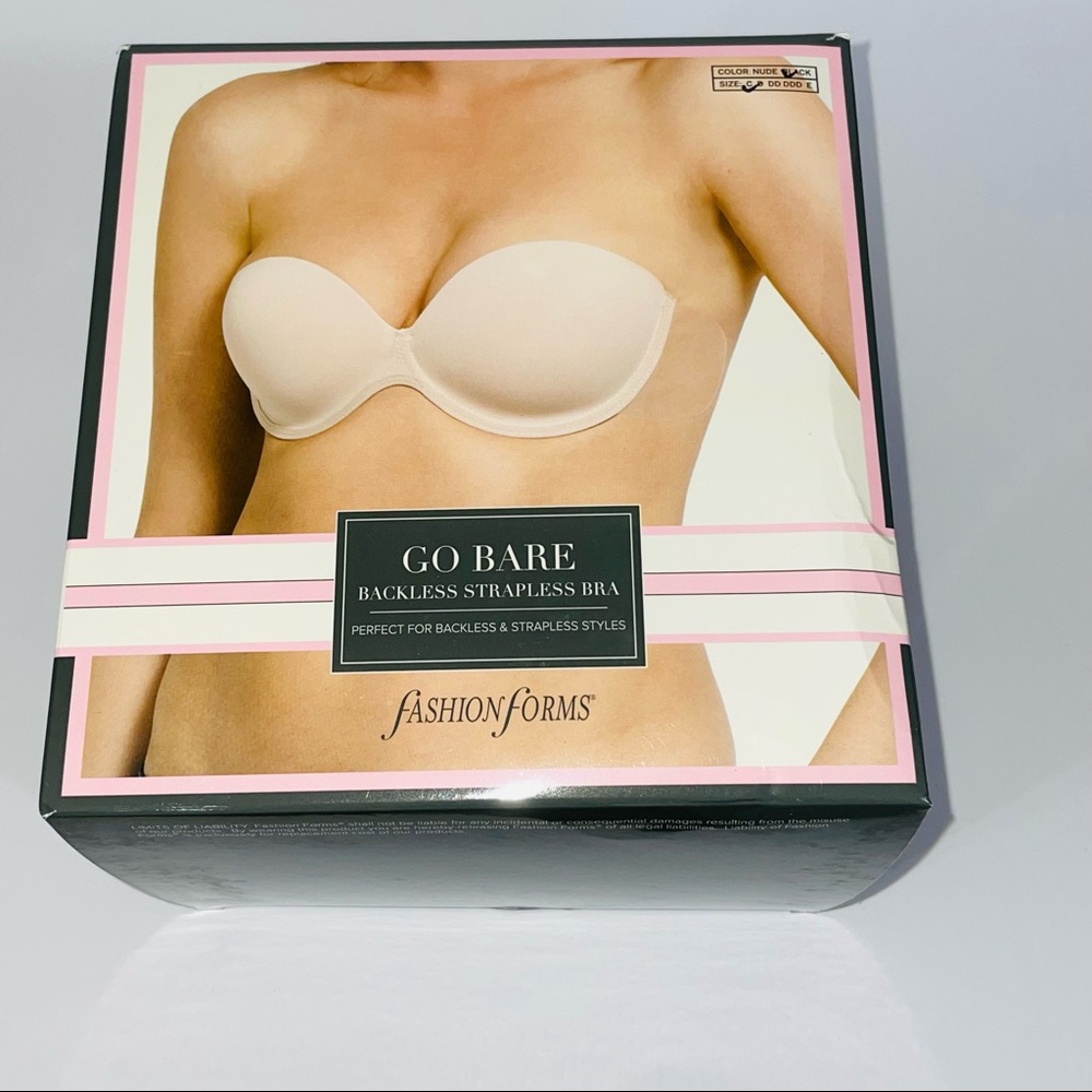 Fashion Forms Go Bare Backless Strapless Bra MC530
